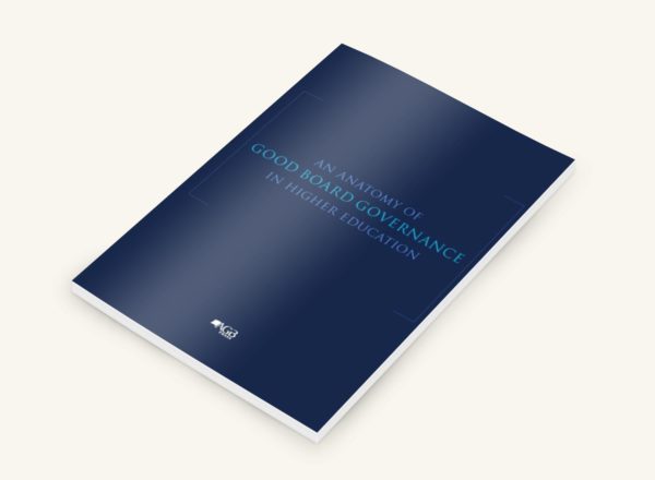 AGB book "An Anatomy of Good Board Governance in Higher Education"