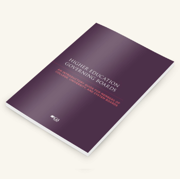 Higher Education Governing Boards Book Cover