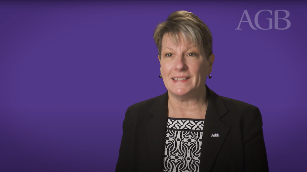 Video thumbnail of Katherine Sawyer discussing higher education affordability