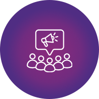 Icon: Group advocacy